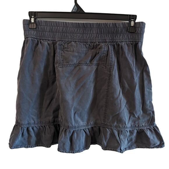 Athleta Asphalt Gray Ruffled Active Cargo Tennis Skirt Small - Picture 2 of 5